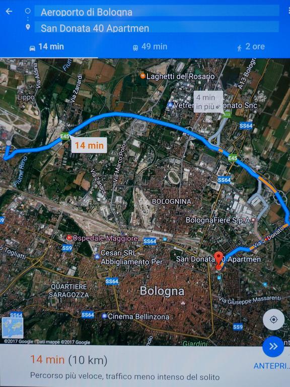 San Donato 40 Daire Bolonya Dış mekan fotoğraf